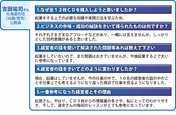 喜びの声2