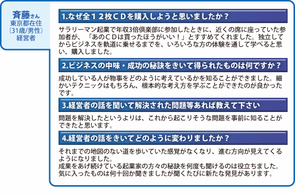喜びの声6